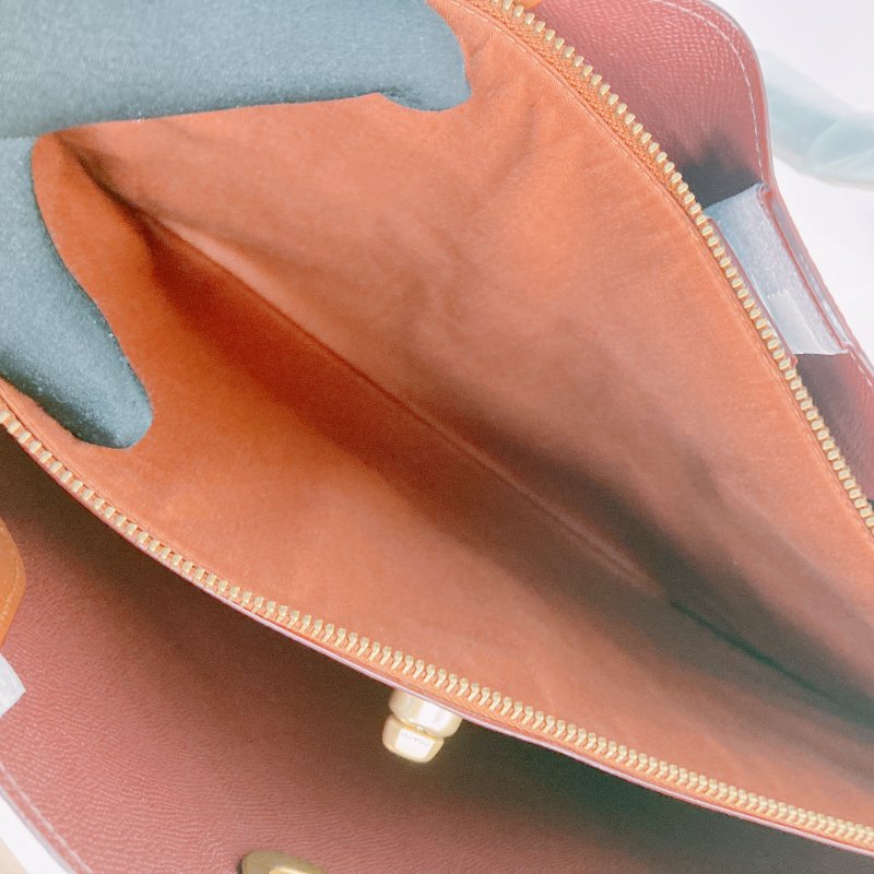 MS0656 Coach 蔻馳經典花紋單肩包包 Willow Signature Tote Canvas Tan-13