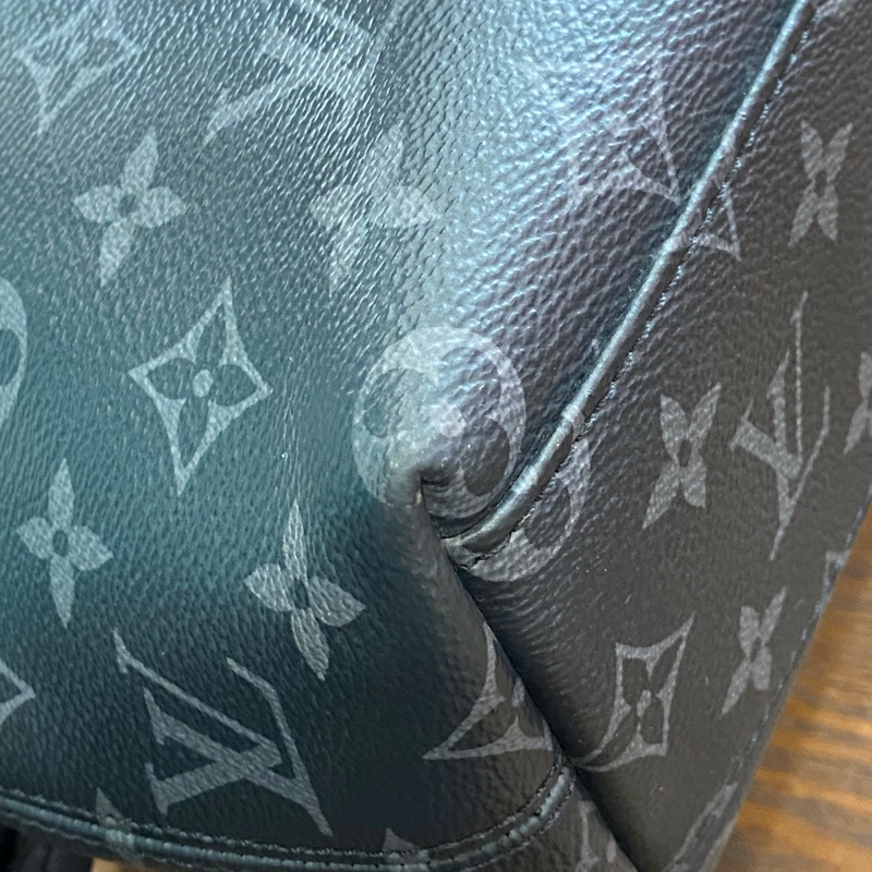 LV 路易威登 exploer黑花拼皮男士公文包 手提單肩斜挎包 附件:肩帶 尺寸:36*35 。-4