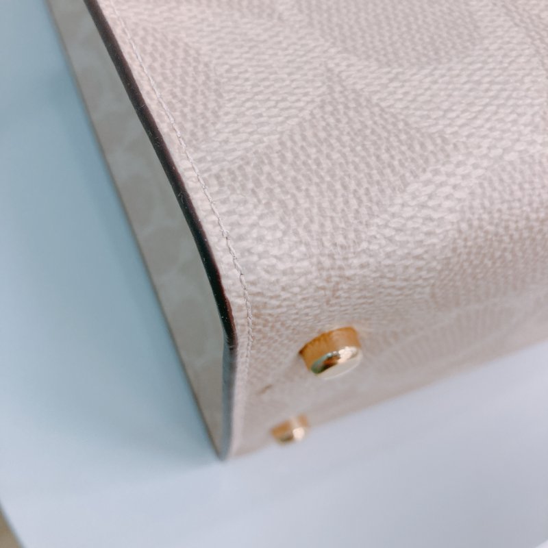 MS0657 Coach 蔻馳經營花紋單肩包包 Maggie Signature Tote Beige-7