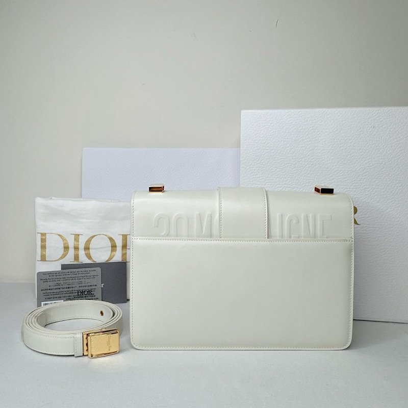 DIOR Montaigne30奶油白肩背包-1