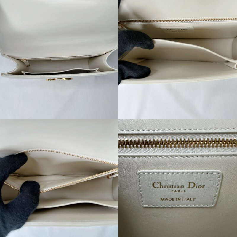 DIOR Montaigne30奶油白肩背包-7