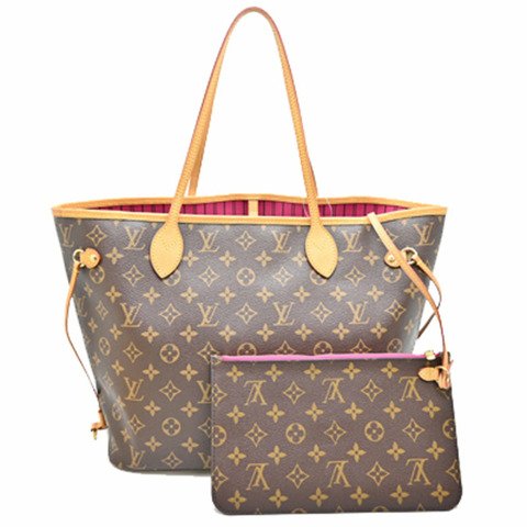 路易威登 Neverfull MM 女士手提包 M41178（已停產）Monogram Pivoine