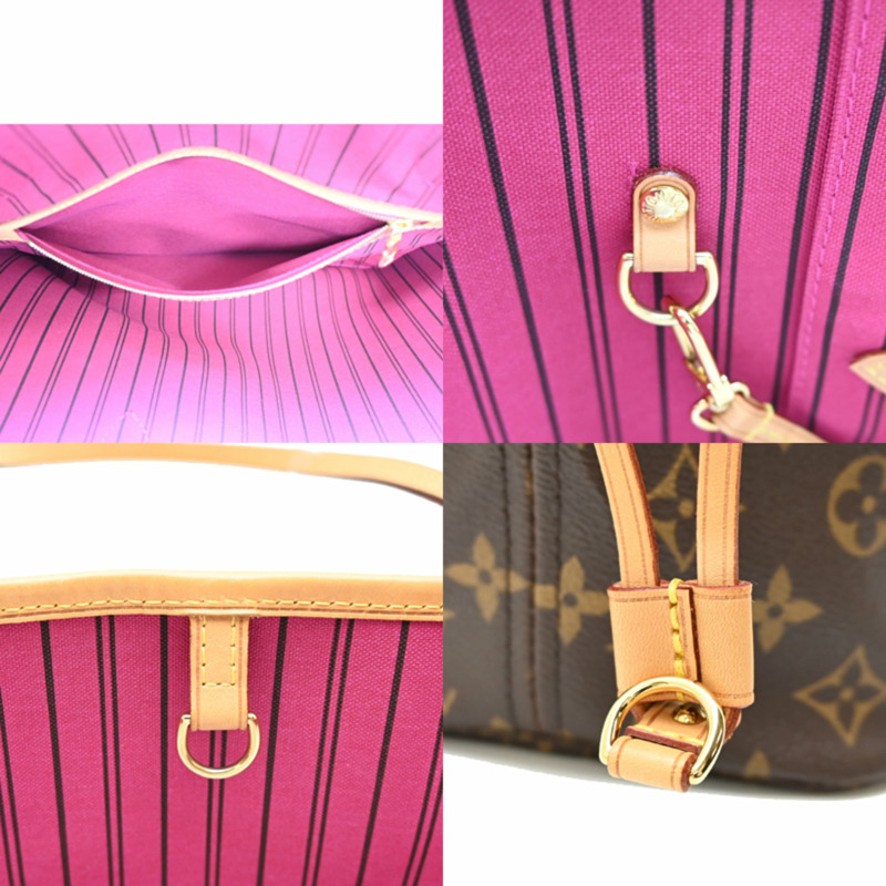 路易威登 Neverfull MM 女士手提包 M41178(已停產)Monogram Pivoine-6