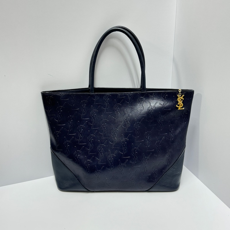 【極新🎁】 YSL 聖羅蘭 “YSL壓紋老花” 肩背包 (專櫃98,000)-0