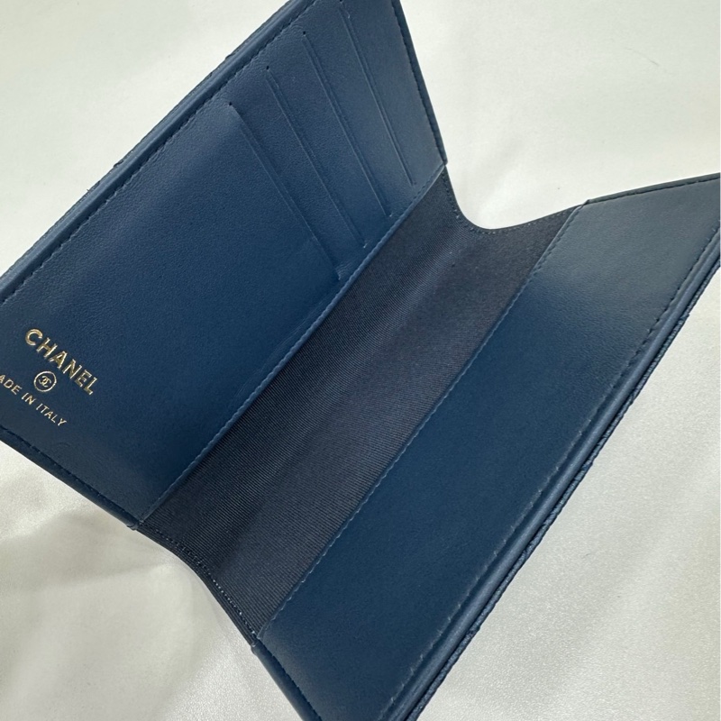 Chanel 香奈兒 護照夾 荔枝皮26開-2