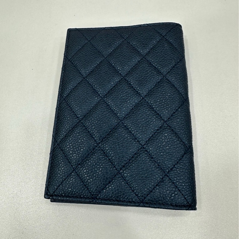 Chanel 香奈兒 護照夾 荔枝皮26開-6