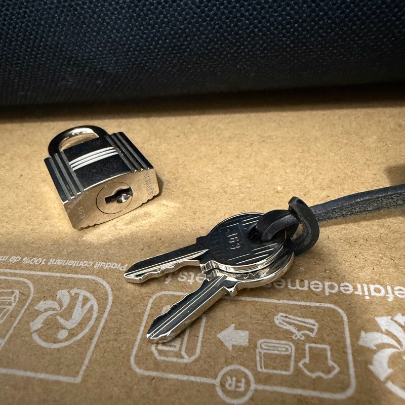 Hermès Herbag 31黑銀-13