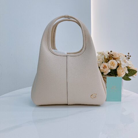 MS0658 Coach 蔻馳兩用包包 Lana Shoulder Bag Calfskin Ivory