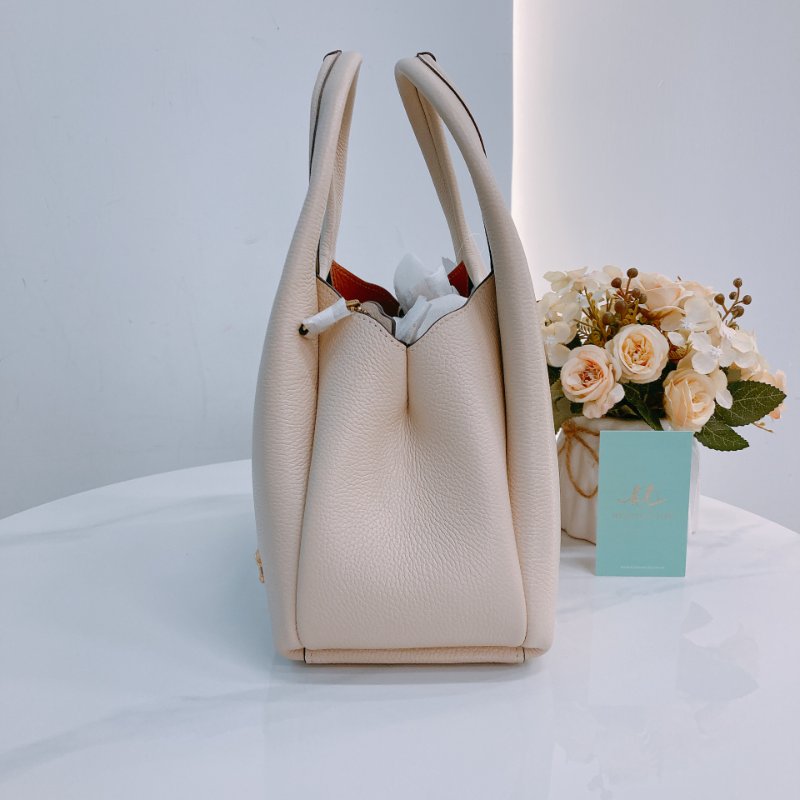 MS0658 Coach 蔻馳兩用包包 Lana Shoulder Bag Calfskin Ivory-3