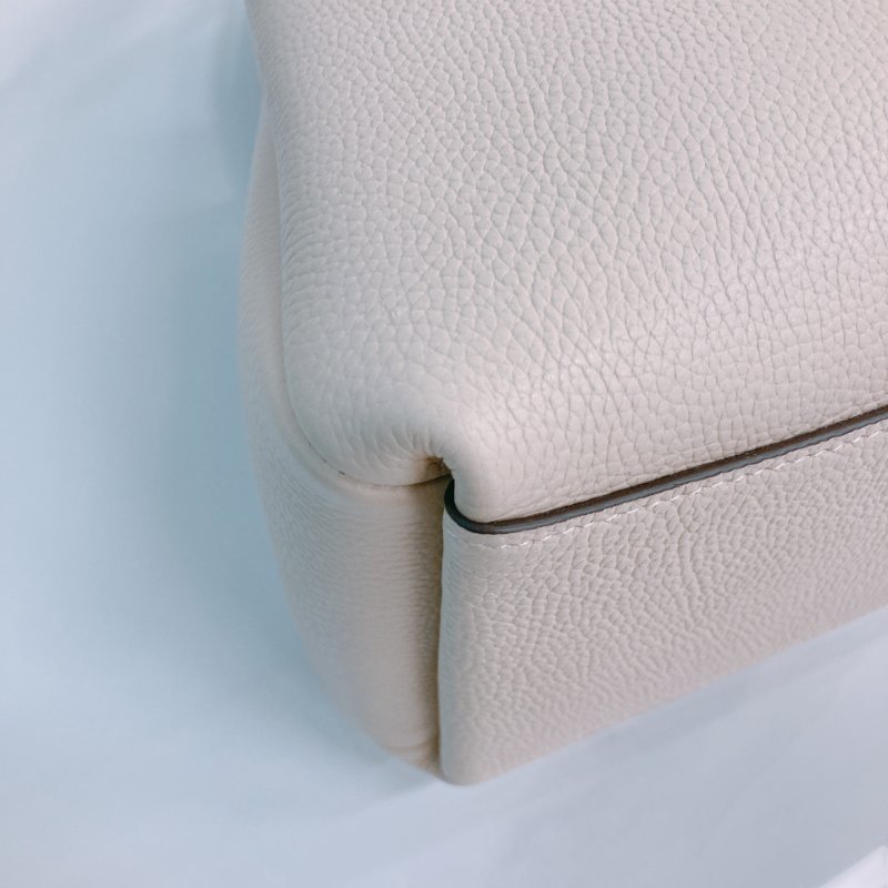 MS0658 Coach 蔻馳兩用包包 Lana Shoulder Bag Calfskin Ivory-7