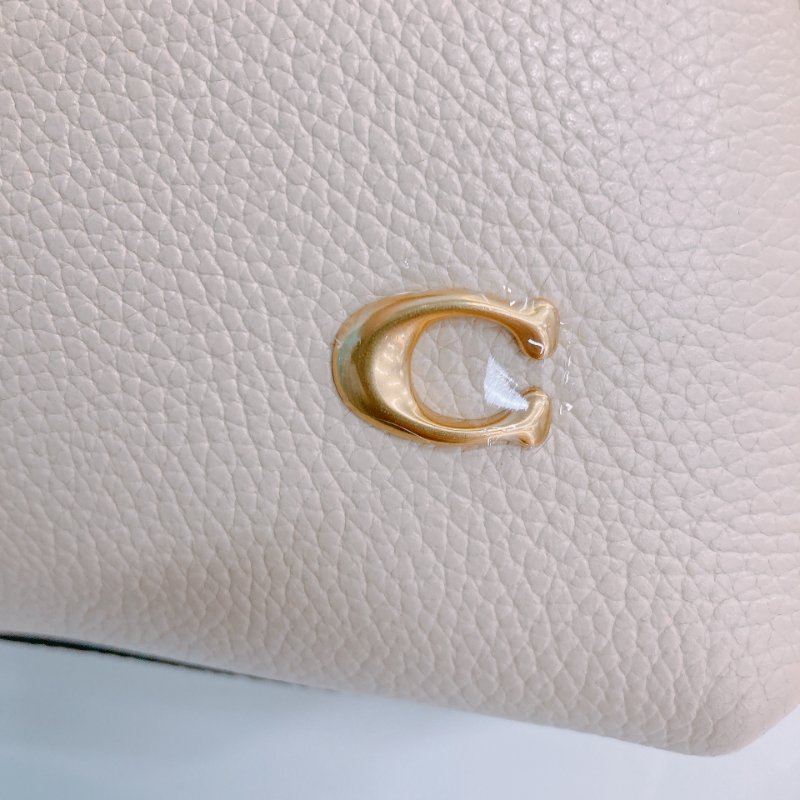 MS0658 Coach 蔻馳兩用包包 Lana Shoulder Bag Calfskin Ivory-9
