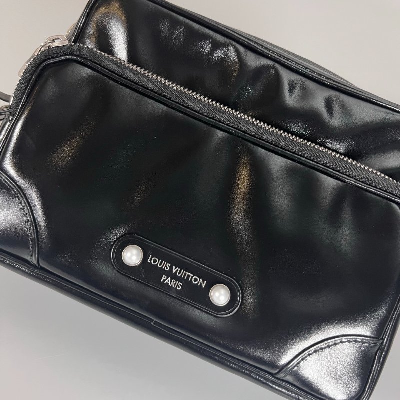 LV M13987/晶片款 Nil黑小牛皮都市手提側肩包-9