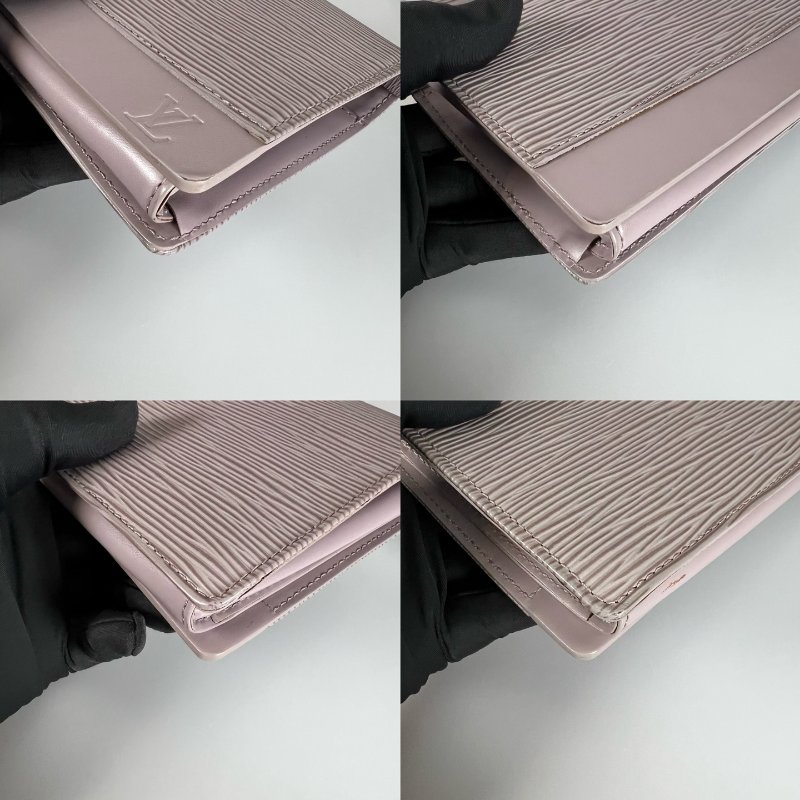 LV M5273B/紫色水波紋WOC肩背包-8