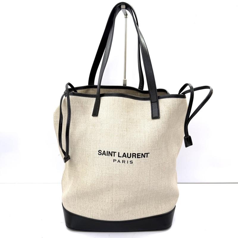 YSL 聖羅蘭 帆布水桶肩背包 551595-0