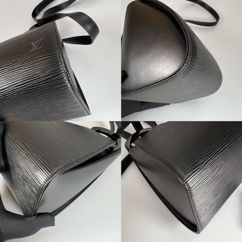LV M52392 黑EPI水桶包-7
