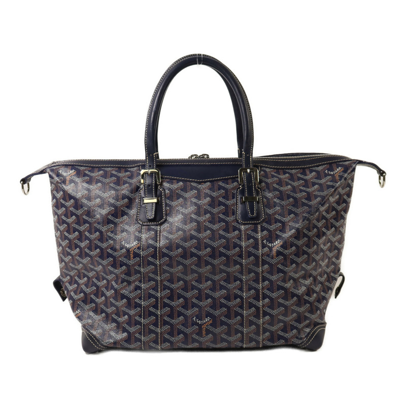 GOYARD 塗層帆布Pre-Owned Boeing Travel Bag銀扣手挽袋-1