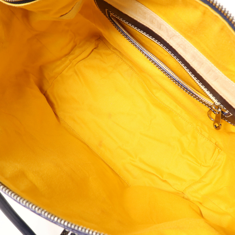 GOYARD 塗層帆布Pre-Owned Boeing Travel Bag銀扣手挽袋-10