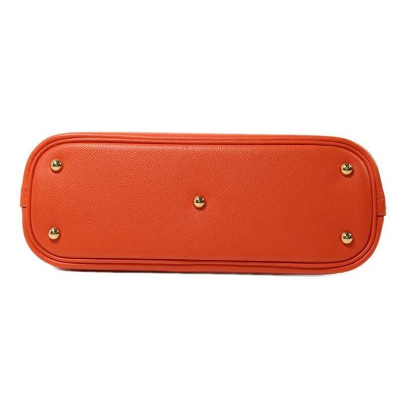 HERMES Epsom皮革Bolide 27金扣手挽肩背兩用袋Capucine-3