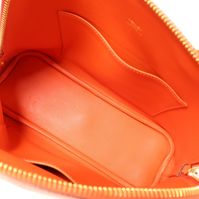 HERMES Epsom皮革Bolide 27金扣手挽肩背兩用袋Capucine-4