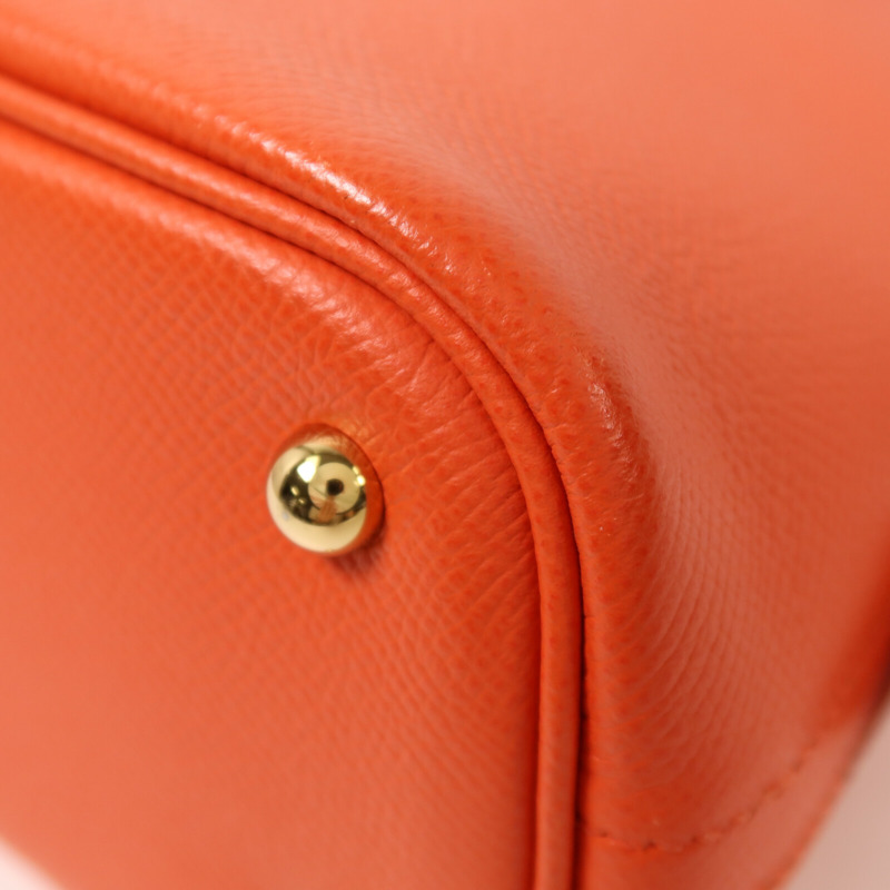 HERMES Epsom皮革Bolide 27金扣手挽肩背兩用袋Capucine-12