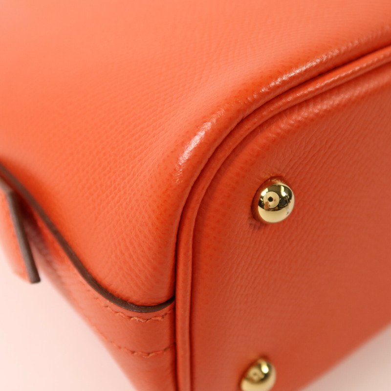 HERMES Epsom皮革Bolide 27金扣手挽肩背兩用袋Capucine-13