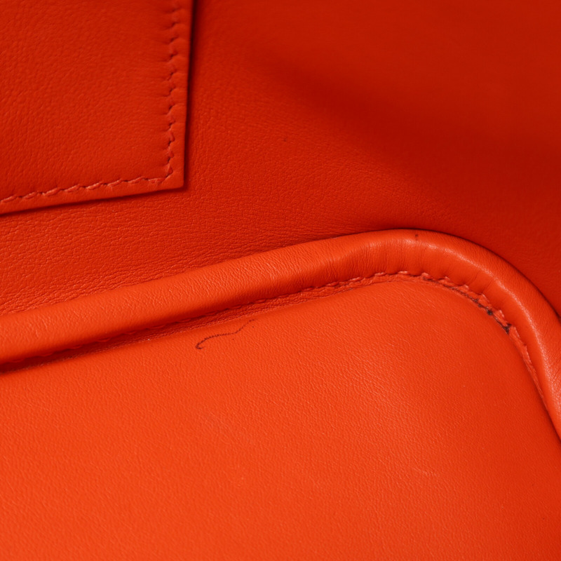 HERMES Epsom皮革Bolide 27金扣手挽肩背兩用袋Capucine-15