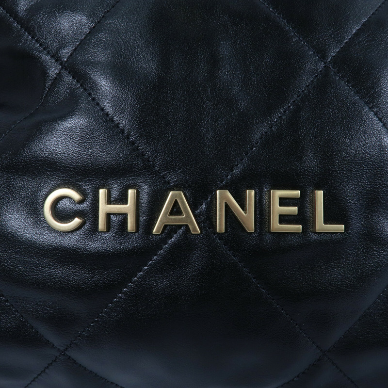CHANEL 牛皮皮革Chanel 22 Small鏈帶肩背袋-5
