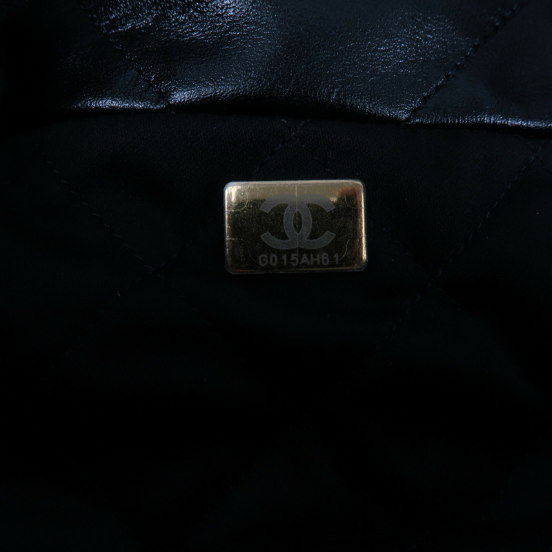 CHANEL 牛皮皮革Chanel 22 Small鏈帶肩背袋-7