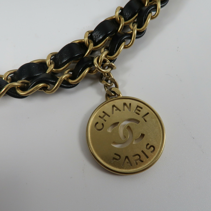 CHANEL 牛皮皮革Chanel 22 Small鏈帶肩背袋-9