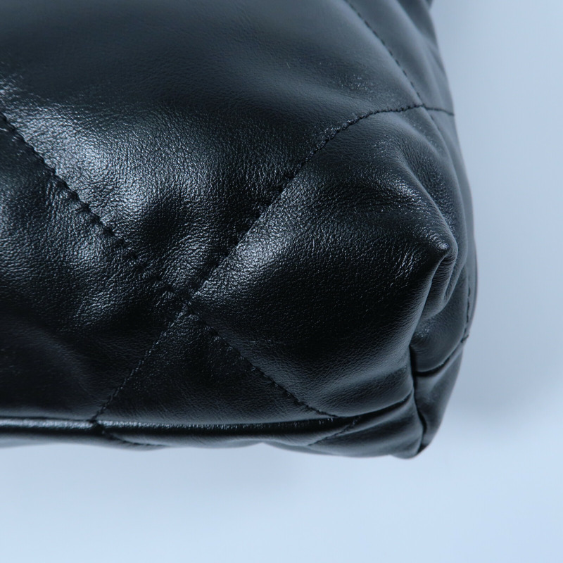 CHANEL 牛皮皮革Chanel 22 Small鏈帶肩背袋-15