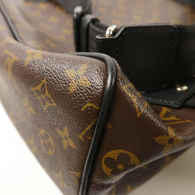 LOUIS VUITTON Monogram Macassar Palk背包-15