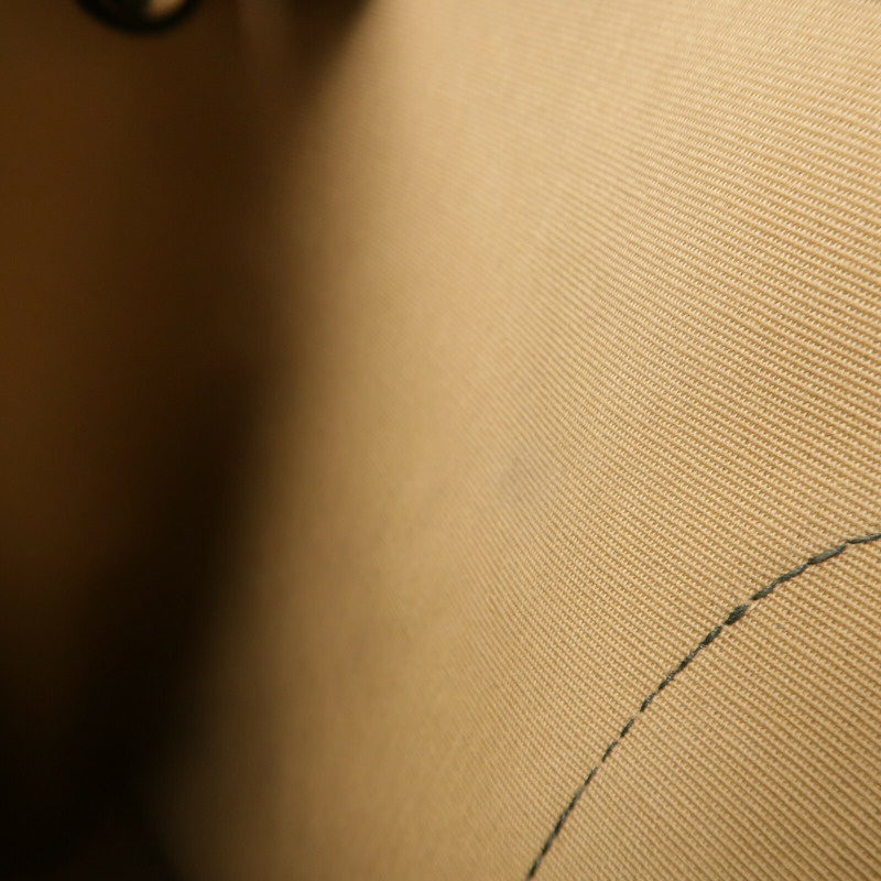 HERMES 帆布GardenParty PM銀扣手挽袋Vert Amande/Trench-15