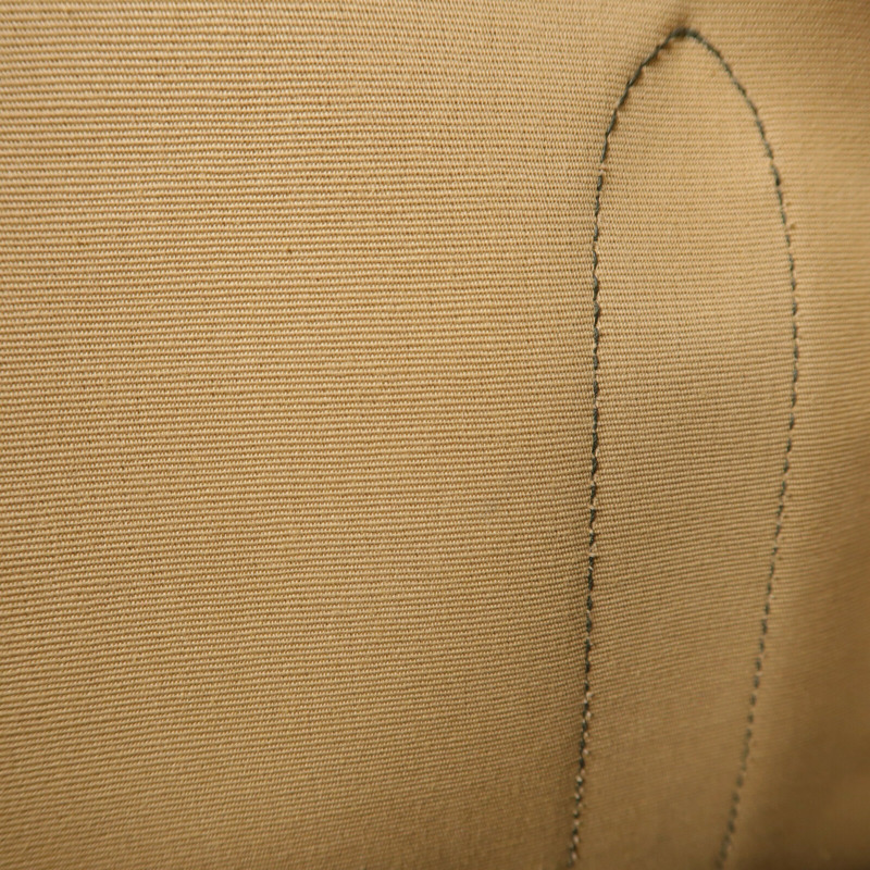 HERMES 帆布GardenParty PM銀扣手挽袋Vert Amande/Trench-16