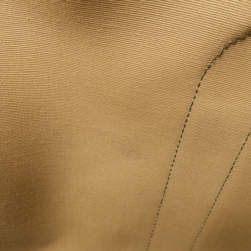 HERMES 帆布GardenParty PM銀扣手挽袋Vert Amande/Trench-17