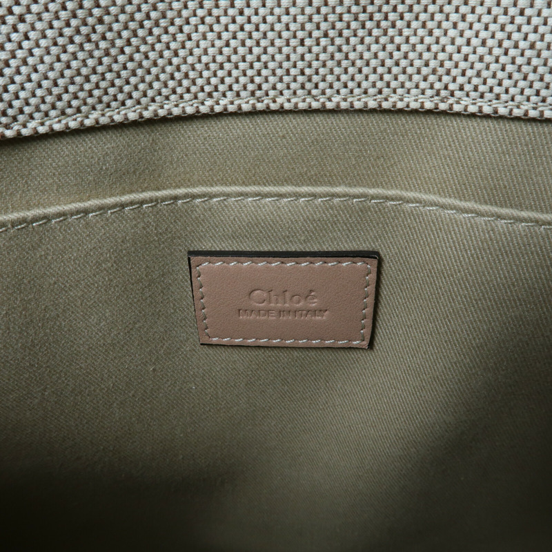 Chloe 帆布Woody Tote Bag手挽袋-5