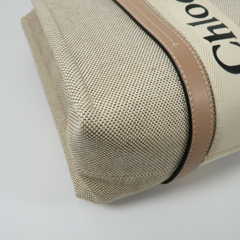 Chloe 帆布Woody Tote Bag手挽袋-9