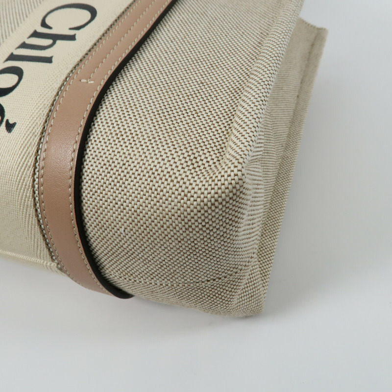 Chloe 帆布Woody Tote Bag手挽袋-10