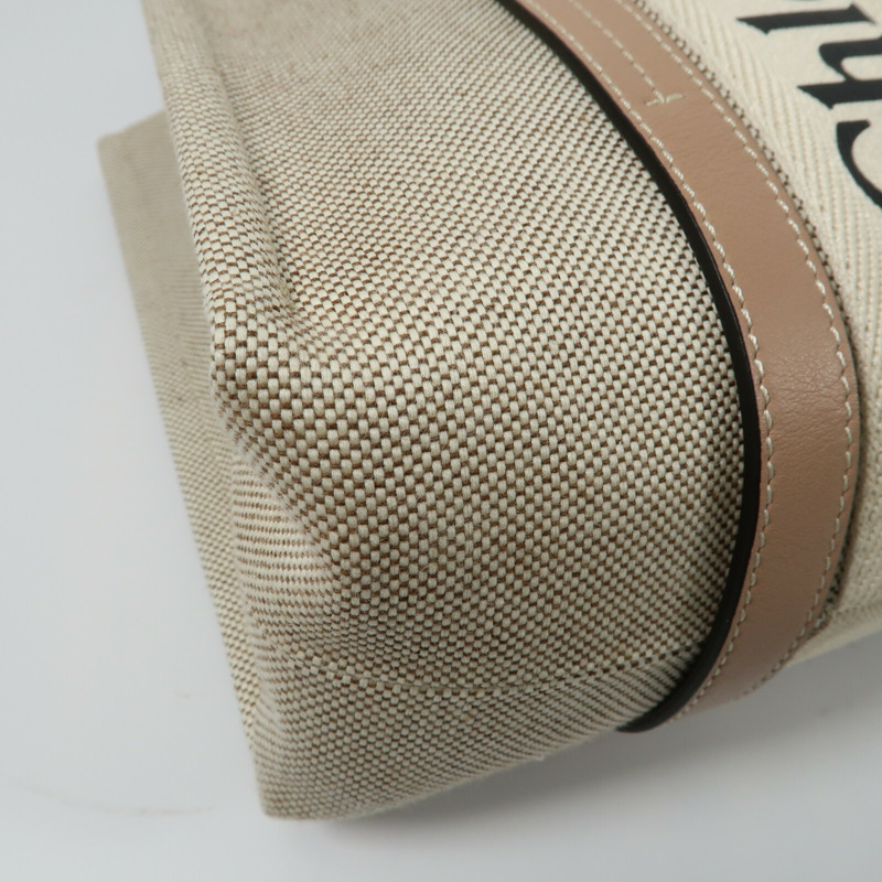 Chloe 帆布Woody Tote Bag手挽袋-11