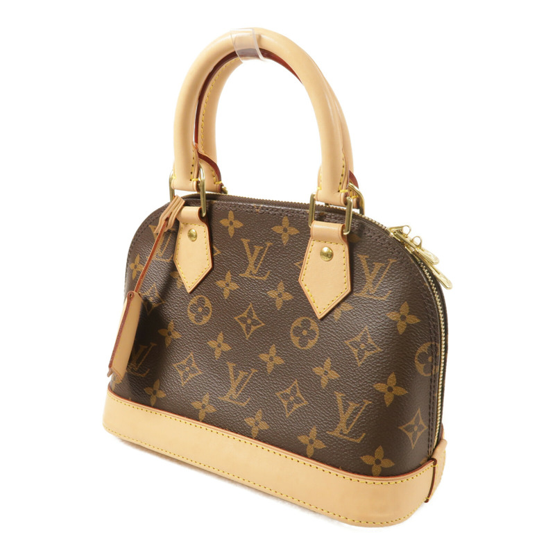 LOUIS VUITTON Monogram Alma BB金扣手挽肩背兩用袋-1