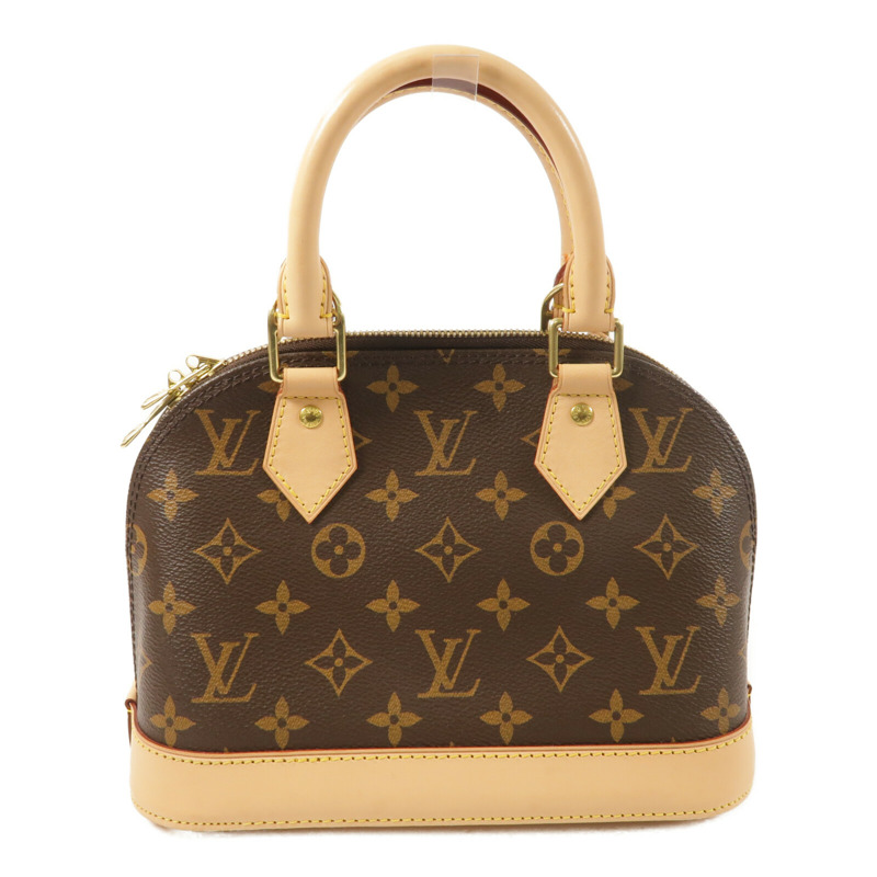 LOUIS VUITTON Monogram Alma BB金扣手挽肩背兩用袋-2
