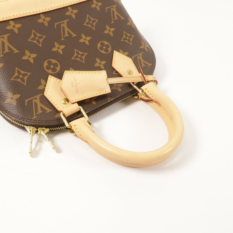 LOUIS VUITTON Monogram Alma BB金扣手挽肩背兩用袋-8