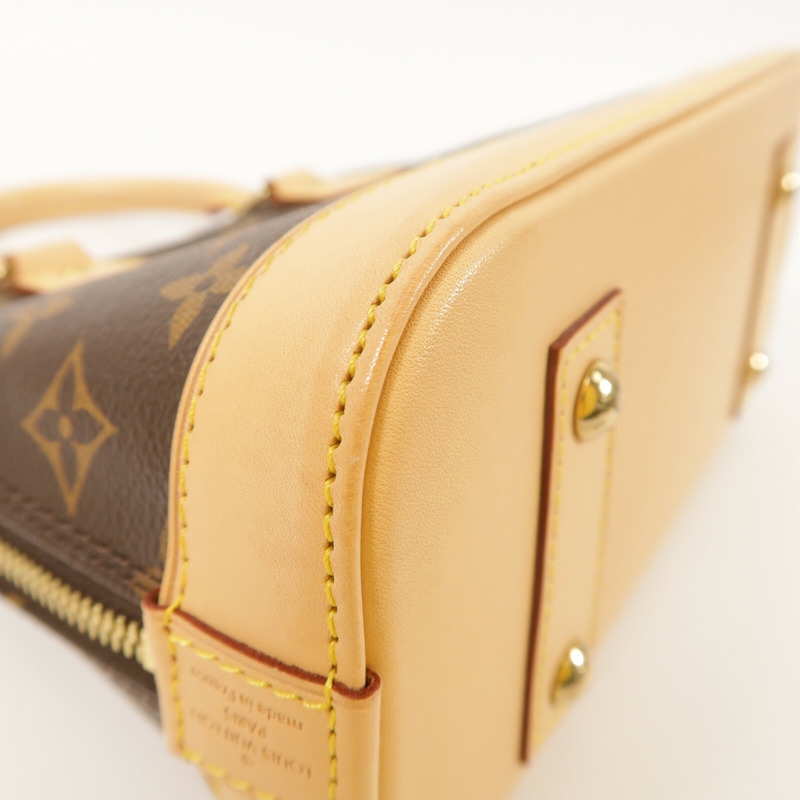 LOUIS VUITTON Monogram Alma BB金扣手挽肩背兩用袋-13