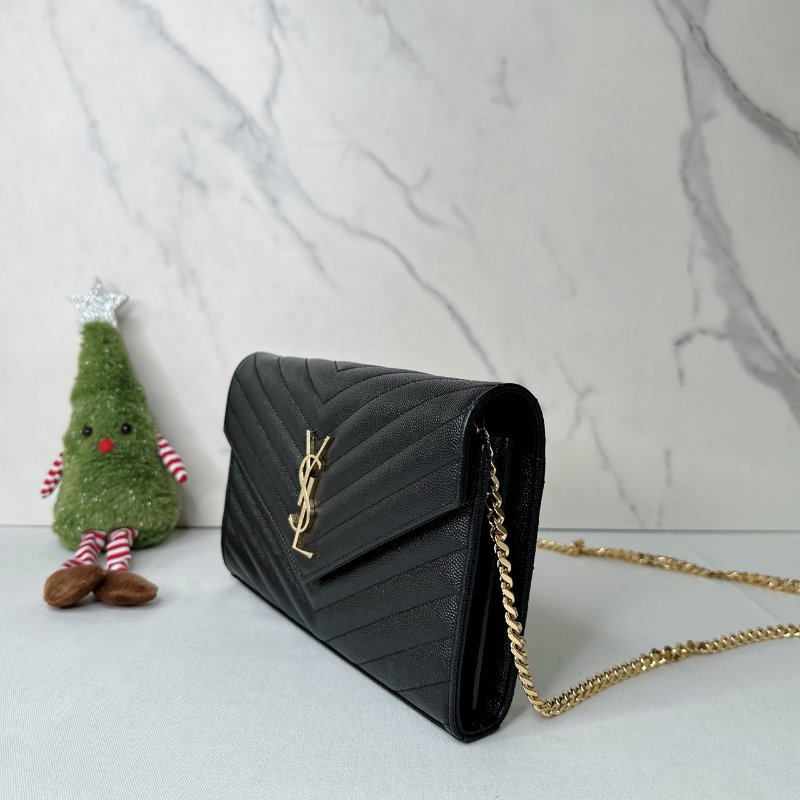 YSL 經典信封woc鏈帶包-2