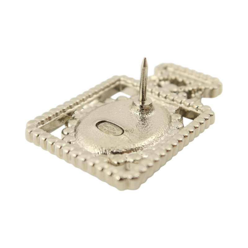 CHANEL 金屬/PVC Brooch胸針-3