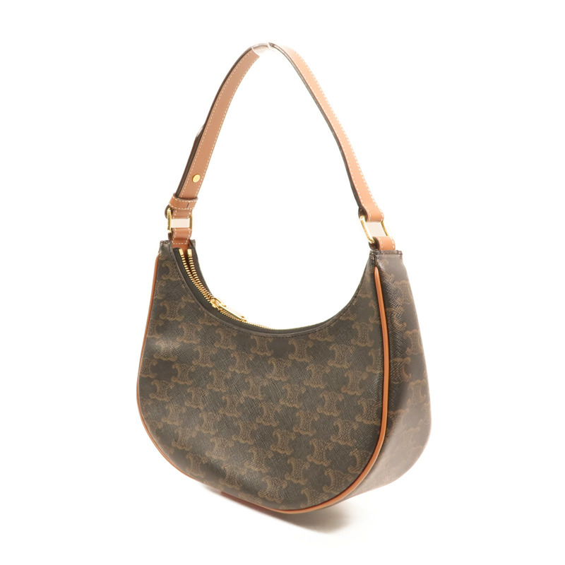 CELINE 塗層帆布Ava金扣肩背袋-2