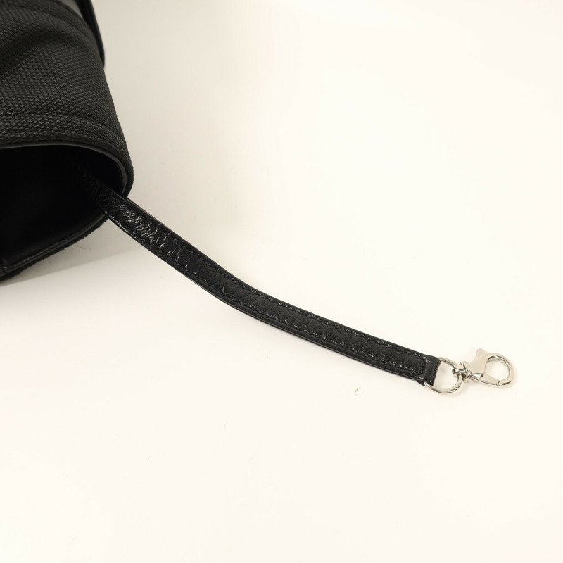 CHANEL 塗層帆布Paris-Biarritz Tote Bag銀扣手挽袋-16