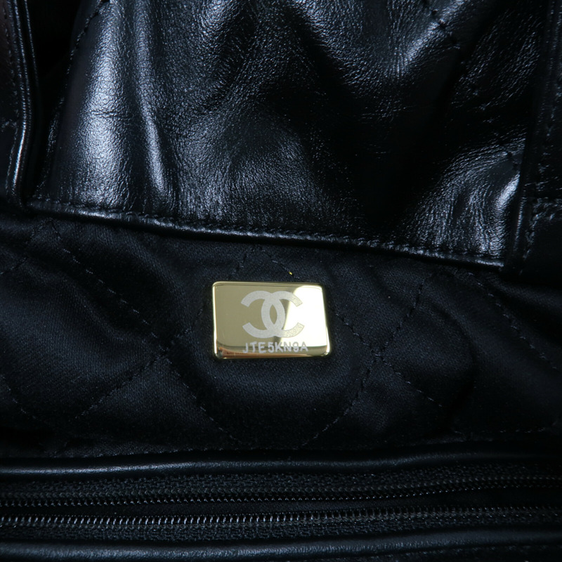 CHANEL 牛皮皮革Chanel 22 Backpack鏈帶背包-7