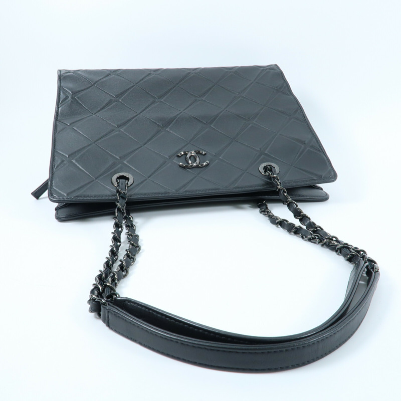 CHANEL 牛皮皮革Shoulder Bag肩背袋-9