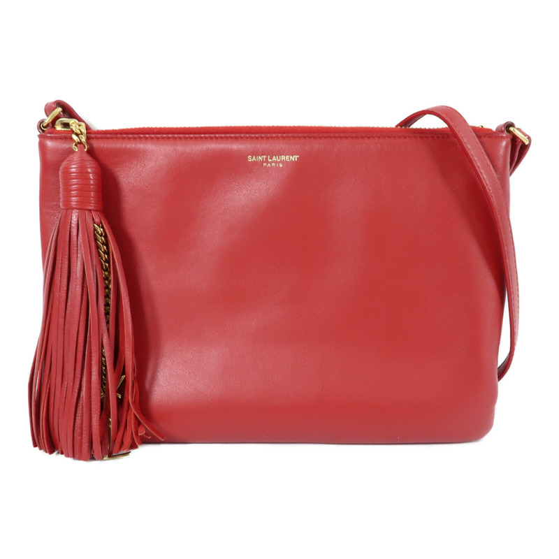 SAINT LAURENT 牛皮皮革Shoulder Bag肩背袋-0