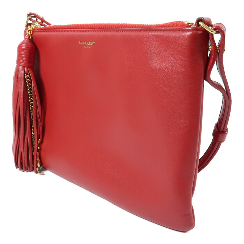 SAINT LAURENT 牛皮皮革Shoulder Bag肩背袋-2